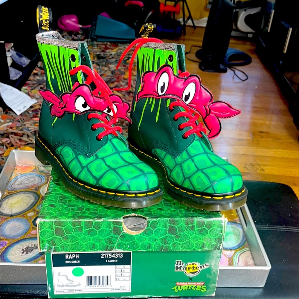 Dr. Martens x Teenage Mutant Ninja Turtles Ralphael